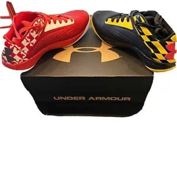 Maryland Flag Maryland Under Armour Shoes Sneakers, Under